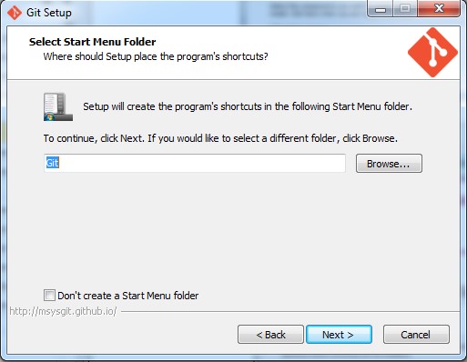 Установка «Git». Шаг 5