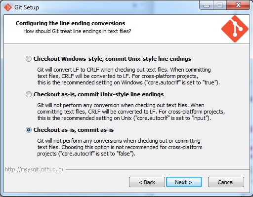 Установка «Git». Шаг 7