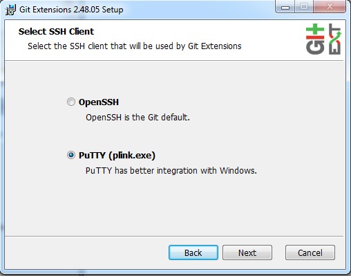 Установка «Git Extensions – 2.48.05». Шаг 6